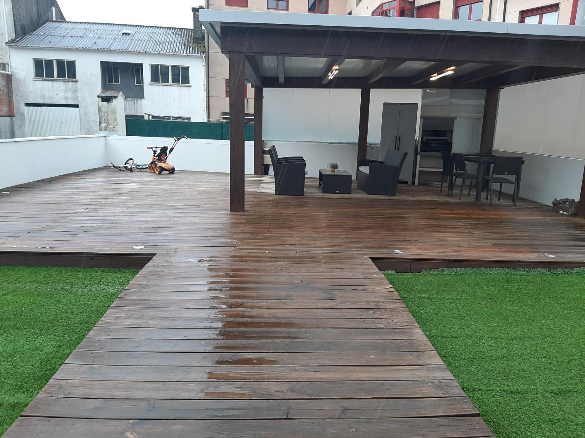 Gran Piso En Negreira Apartment Bagian luar foto